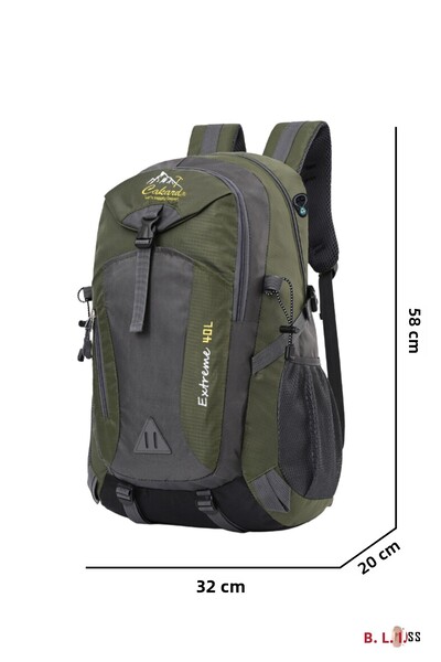 Bliss Imported Multifunctional Waterproof Outdoor Mountaineer Camping Bag 40 lt