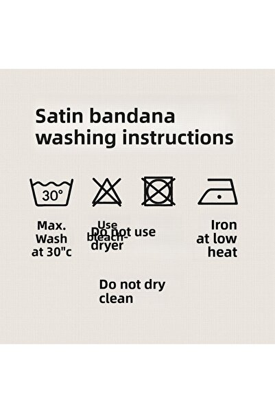 TUA Indigo Bloom Pattern Bandana/Scarf