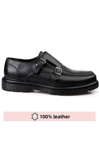 maximoda Genuine Leather, Eva Sole, Saddled, Leather Men's Shoes