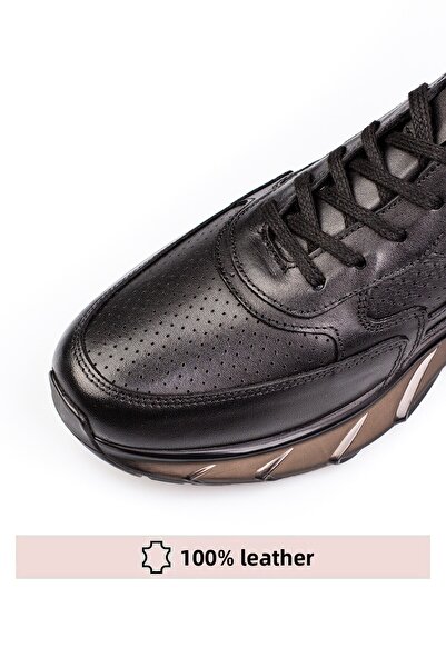 depderi Vysoká podrážka, pravá kůže, technologie Air Balloon Sole, vnitřní i vnější strana; kožené pánské boty