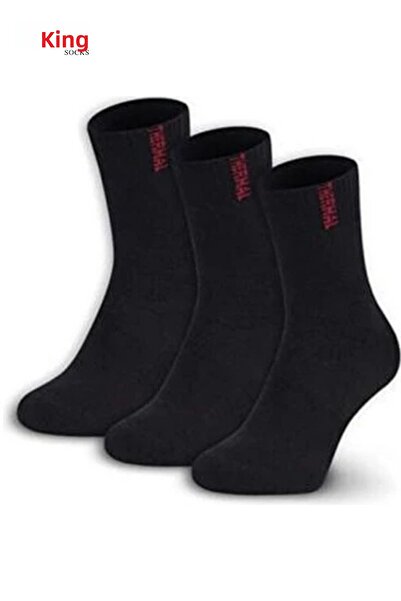 Lüx Kral Термо зимни дебели чорапи (единични - чифт) Мъже Дами Унисекс памучни хавлиени чорапи