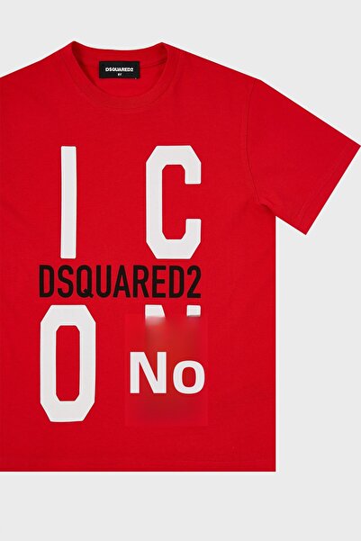 DSquared2 Crew Neck Cotton Kids T-Shirt - DQ0243 D002F