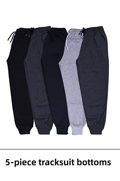 panios kids Αγόρι 5 τεμαχίων ίσιο φούτερ με ελαστική μέση