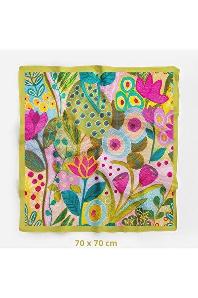 tuaipek Model Visul Naturii 70*70cm Bandana/Eșarfă