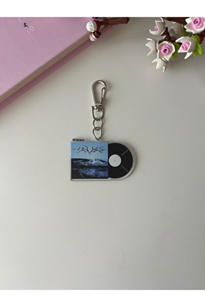 Hara Company سلسلة مفاتيح Aespa Kpop Group Savage Album / حلية حقيبة