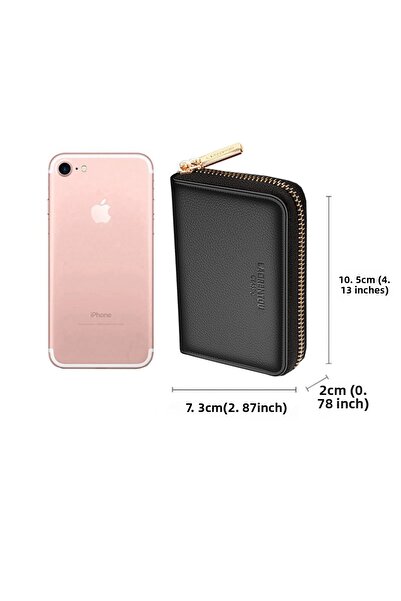 Laorentou Venezia Genuine Leather Men's Wallet Made in Italy - Men's Card Holder