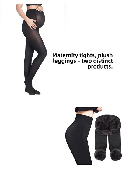 Penti Chiloți de maternitate 40 de denari și set de colanți de pluș Qulat fle...