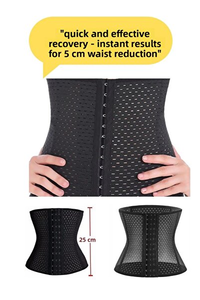 SAUNA SUIT Unisex 3 Stage Agraf Hook Waist Belly Postpartum, Sports and Daily Use Recovery Corset