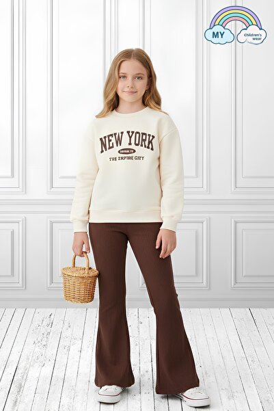 My Kids Wear Παιδικό Ισπανικό Παντελόνι Δύο Τεμαχίων και Φούτερ με στάμπα