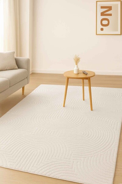 Decomia Home Кармен Скандинавски премиум пухкав плюшен килим с неплъзгаща се основа за коридор Килим за коридор Килим за всекидневна