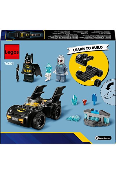 LEGO ® DC Batman & Batmobile vs. Mr. Freeze 76301 Building Set for 4+ Year Old Kids (63 Pieces)