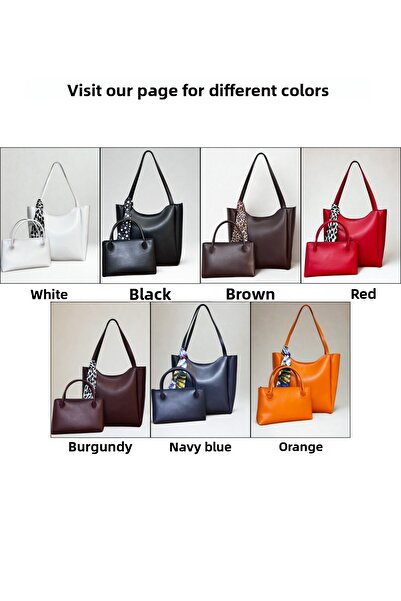 fular & bags Dámská dvoudílná taška do ruky a přes rameno s šátkem na zip a zapínáním na patentky