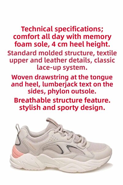 lumberjack Γυναικεία Sneakers - Casual Sports Shoes 101329931 -1 ΚΟΜΠΟΥ