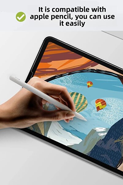 TEKNETSTORE iPad Pro 11 Inch M4 Chip 2024 Compatible Nano Unbreakable Flexible Screen Protector Fully Compatible A2836 A2837 A3006