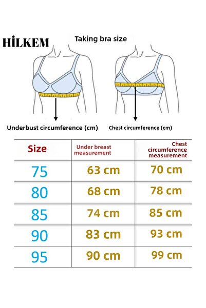 Kerem Giyim Γυναικείο Lotus (ΧΩΡΙΣ ΓΕΜΙΣΜΑ) Σετ σουτιέν 3 τεμαχίων χωρίς εσώρουχα