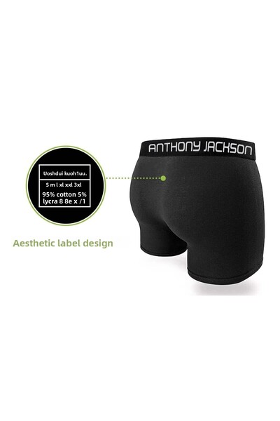 ANTHONY JACKSON Lycra Box 6 Premium Ανδρικό Boxer Merlin
