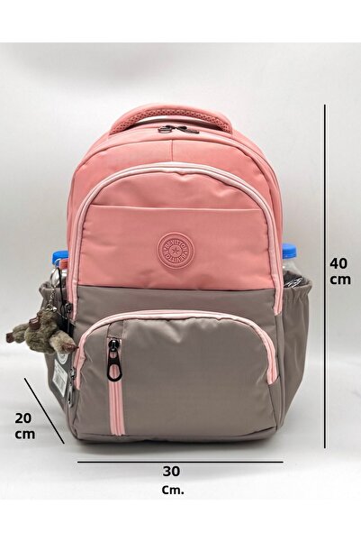 Bevitton First School Bag Set of 3 Unisex Children's Primary School Bag Bvt-8010 Powder-Mink