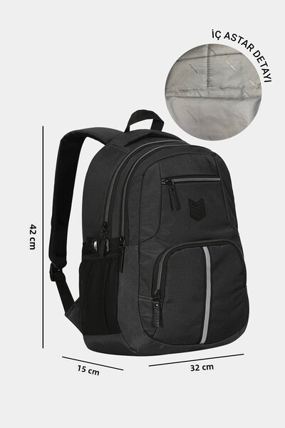 Relaxion Σχολικό σακίδιο πλάτης πολλαπλών θέσεων για το γυμνάσιο και το δευτεροβάθμιο εκπαιδευτικό σύστημα