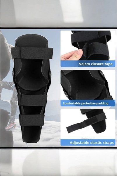MotoGoril Motorcycle Knee Pad Articulated Knee Pad Bicycle, Skateboard Scooter Compatible