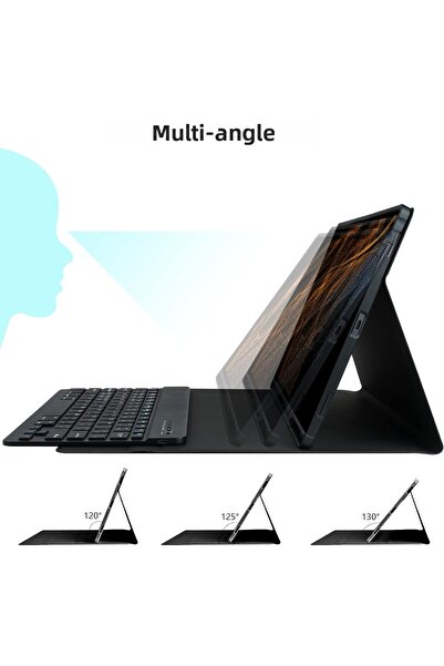 m.tk moveteck Tablet Case with Keyboard for Galaxy S8/S9/S10 Ultra 14.6 Inch Bluetooth Case with Pen Slot Q Sm-X930