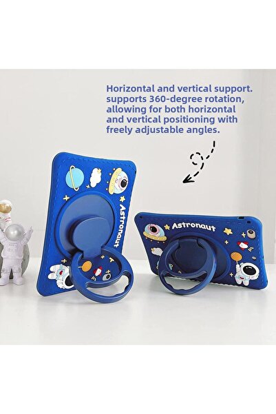 UnDePlus Huawei Matepad Se 11Inch 2024 Case Cute Dolls Children's Case with Stand Fun 3D Character