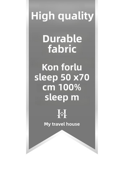 HURCEVİM 6 részes antibakteriális steppelt cipzáras párnahuzat szett - 50x70 cm - higiénikus huzatkészlet