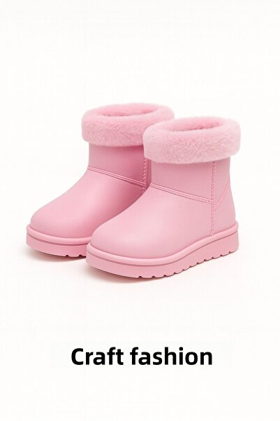 CRAFT MODA Детски водоустойчиви дъждовни и зимни ботуши с кожена подплата