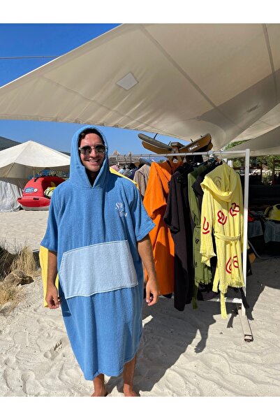 SOLENROSA Πετσέτα Poncho Πετσέτα παραλίας