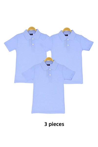 CRASSİ Tricou școlar pentru băieți, pachet de 3