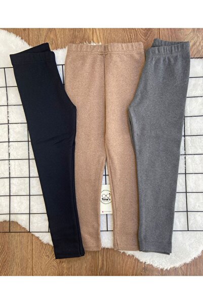 tunays shopping Gyermek harisnyanadrág, belül bordázott, 3 darabos szett