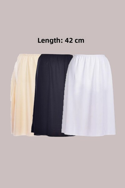 TrendParis Γυναικεία φούστα μεσαίου μήκους κάτω από τη φούστα