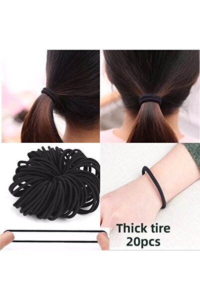 NEW HİLL 20 de cauciucuri unisex pentru păr gros