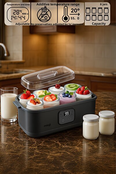 Mioji Mio Ym8 Probiotic Yogurt & Kefir Yogurt Making Machine