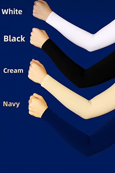 BEYAZ DÜŞ 4-Piece Hijab Sleeve Set Hijab Prayer Sleeve