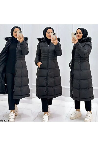 HARMAN BUTİK PALTOANĂ PUFĂ DE Umplere cu glugă pentru femei