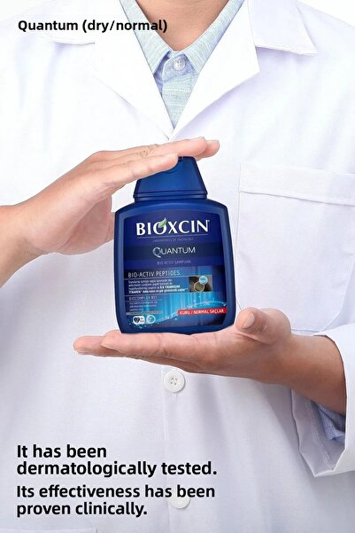 Bioxcin Quantum Dry & Normal Hair Shampoo 2 Pcs + Quantum Hair Serum 1 Pcs