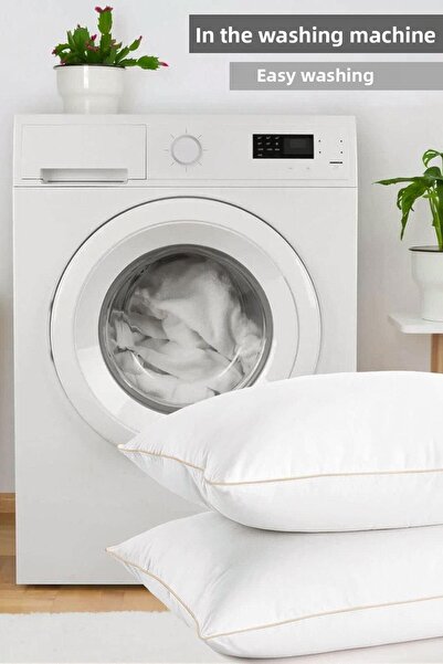 VAROL 2 Pieces Gold Series 1200gr Nano Gel Pillow 50x70cm