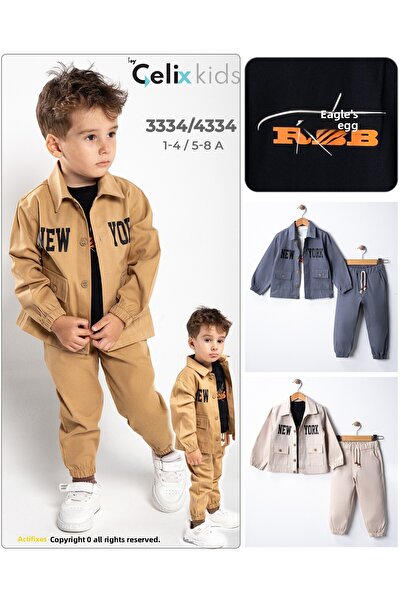 Çelix Kids Fiú téli NewYork 3 részes téli szett
