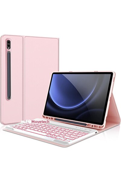 m.tk moveteck Tablet Case with Keyboard for Galaxy S8/S9/S10 Ultra 14.6 Inch Bluetooth Case with Pen Slot Q Sm-X930