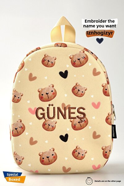 Minilee [SCRIMBĂ NUMELE PE CARE VĂ VREAȚI CU BRODAT] - Urși drăguți 0-8 ani -...