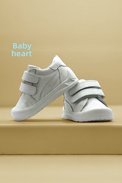 NİNO BEBE Nino genuine leather orthopedic sole first step baby shoes