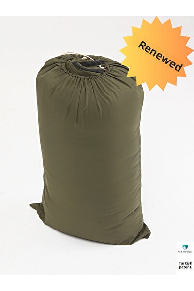 NVA MEDİKAL VE TEKSTİL ÜRÜNLERİ -20 Degree Earthquake, Military, Camping and Waterproof Camping Sleeping Bag 2.00X80 cm Sleeping Bag