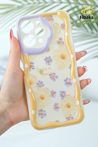 Fibaks حافظة Redmi 12 4g متوافقة مع ريدمي 12 4g مصممة بتصميم غطاء سيليكون بلو...