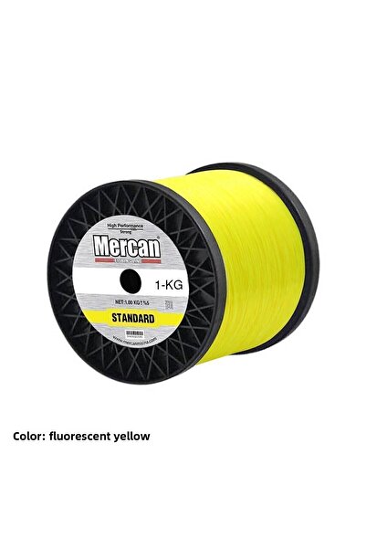 MERCAN MİSİNA كورال ستاندرد 1 كجم F.yellow Coil Fish Tape