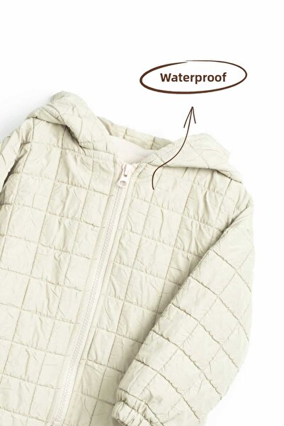 Vauva Children's Coat Girls Boys Waterproof Lined Coat-Raincoat