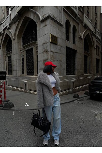 Senarce Soft Touch Oversize Premium kožešinový plyšový kabát