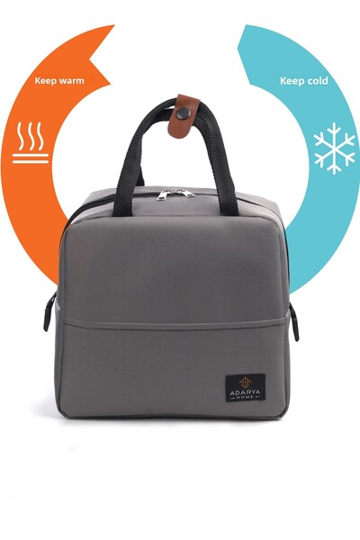 ADARYA HOME 7 Lt Food Carrying Bag Hot and Cold Thermal Thermos Camping Picni...