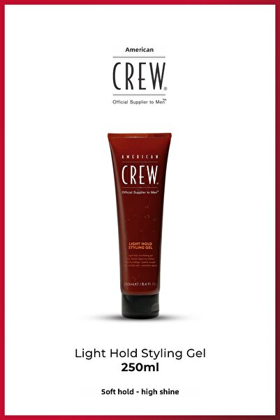 American Crew Light Hold Styling Gel 250 ml – Light Hold Men's Hair Gel