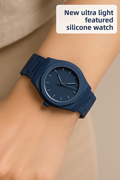 pullmarkt Ultra Light - Silicone Material Matte Colors Unisex Wrist Watch