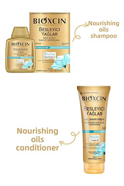 Bioxcin Nourishing Oils Shampoo+Conditioner